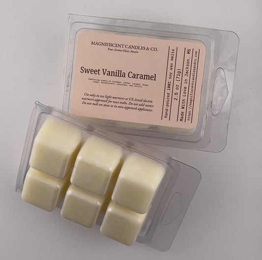 Sweet Vanilla Caramel Wax Melts